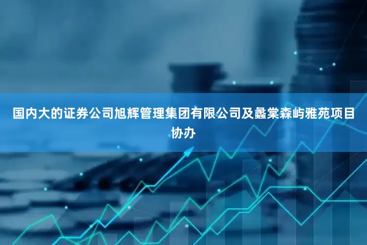 国内大的证券公司旭辉管理集团有限公司及蠡棠森屿雅苑项目协办