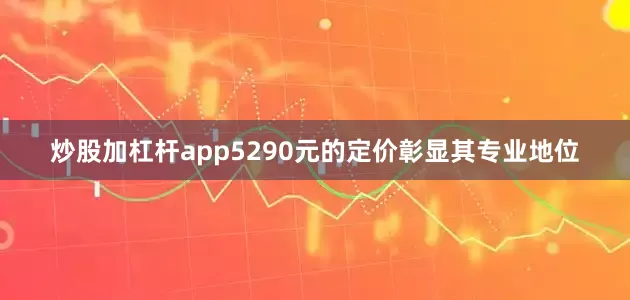 炒股加杠杆app5290元的定价彰显其专业地位